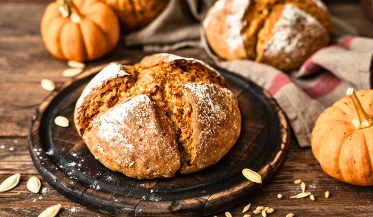 Pan de calabaza saludable y esponjoso Foto: Shutterstock