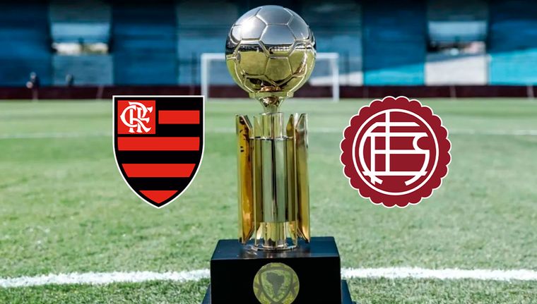 Flamengo y Lanús se enfrentarán por la Recopa Sudamericana.