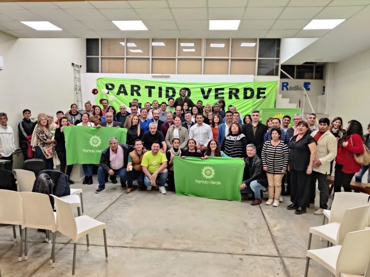 Los candidatos del Partido Verde. Foto: Prensa Partido Verde