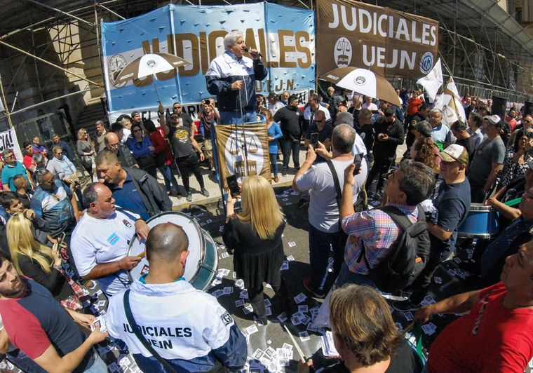 Los judiciales nacionales paran este viernes. Foto: Noticias Argentinas