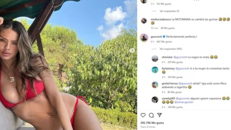 El comentario picante de Conti a la China. El comentario picante de Conti a la China.