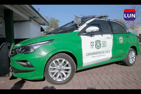 Ahora los carabineros de Chile andan en Fiat Cronos argentinos