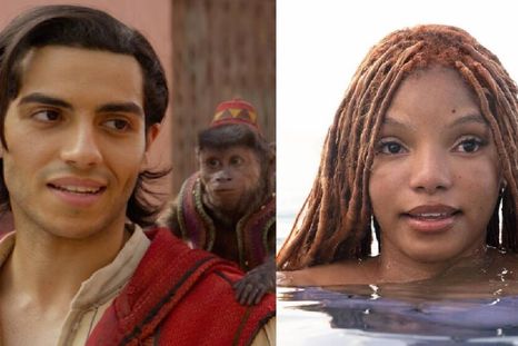 Mena Massoud, el actor de Aladdín, disparó contra La Sirenita de Halle Bailey.