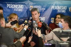 El gobernador Sergio Uñac en la cumbre de este sábado. Foto: Prensa Partido Justicialista