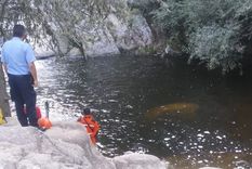 un hombre se ahogo tras salvar a su hija en la cumbrecita un hombre se ahogo tras salvar a su hija en la cumbrecita