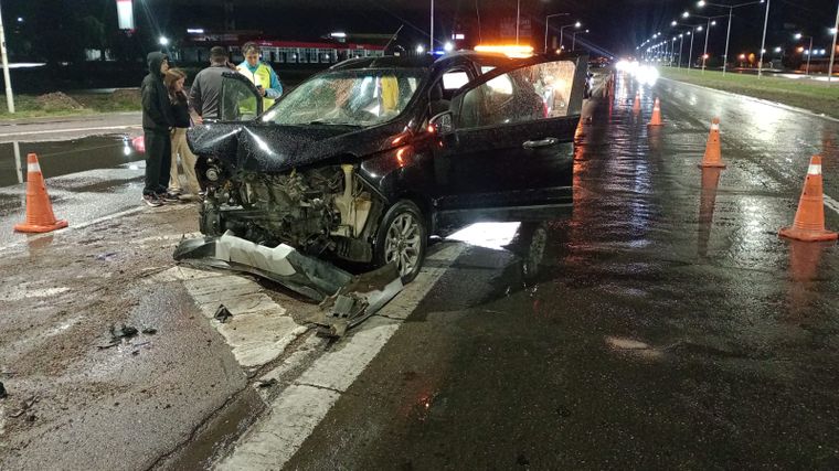 accidente EcoSport Guaymallén
