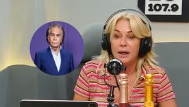 La panelista criticó el accionar del cantante. La panelista criticó el accionar del cantante.