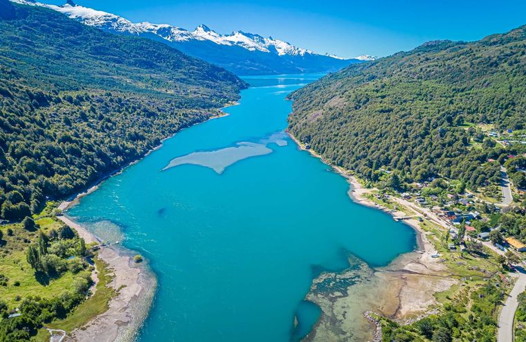 El pueblo tiene una de las vistas panorámicas más hermosas de la Patagonia Foto: Chile es Tuyo