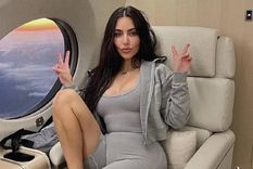 Kim Kardashian impone reglas muy particulares y extrañas para cualquier pasajero que quiera subirse a su avión privado (Foto: The Sun)