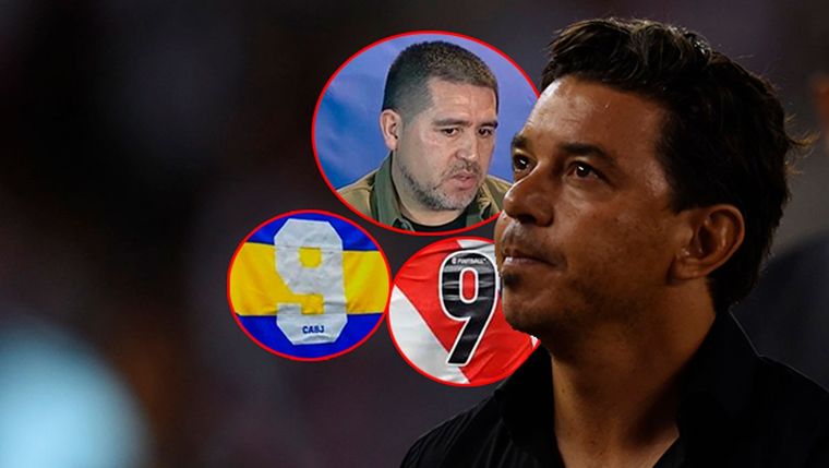 Gallardo tendría en mente algunos delanteros del gusto de Riquelme para reemplazar a Julián Álvarez como 9 de River.