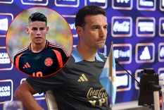 En la Scaloneta no gustó el comentario de James Rodríguez por la final de la Copa América. Foto: Archivo Mdz