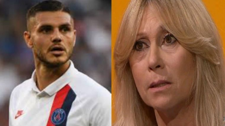 Mauro Icardi y Ana Rosenfeld