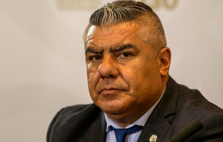 Claudio Tapia se mostró molesto por lo ocurrido. Foto: Télam