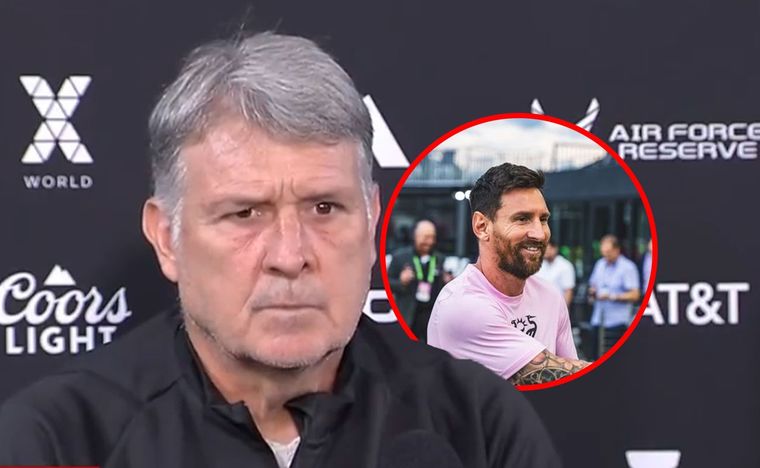 Martino habló del presente de Messi. Foto: Archivo