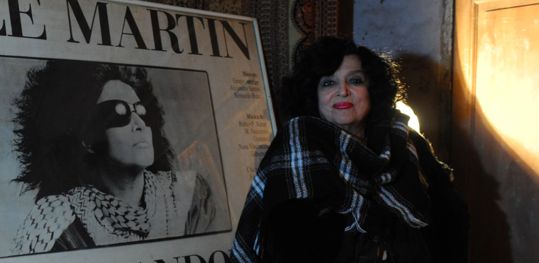 Egle Martin, una artista multifacética. Foto Lorena Lucca