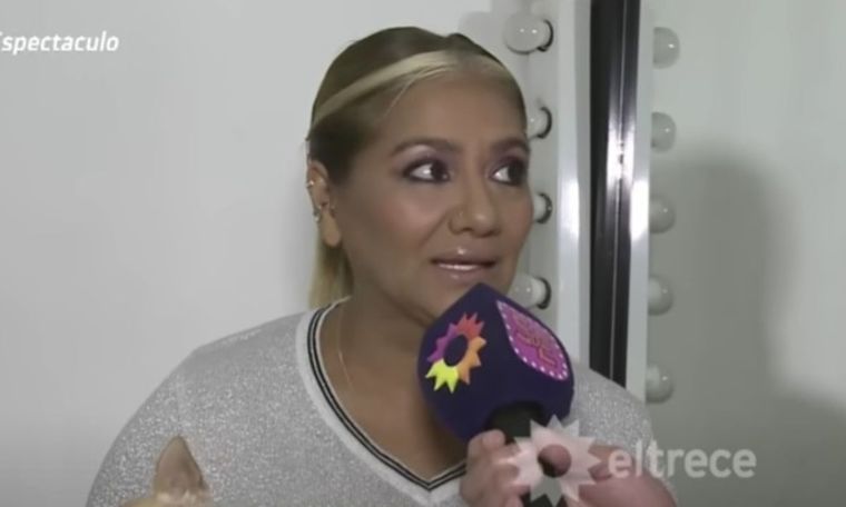 Gladys La Bomba Tucumana habló de su difícil momento personal La cantante confesó que siente una profunda depresión Foto: Captura de TV