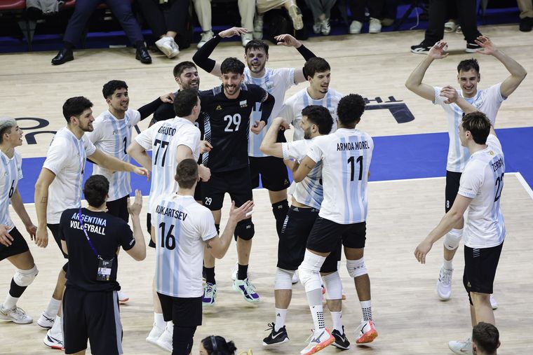 Argentina, a octavos de final del Mundial de Vóley Argentina, a octavos de final del Mundial de Vóley