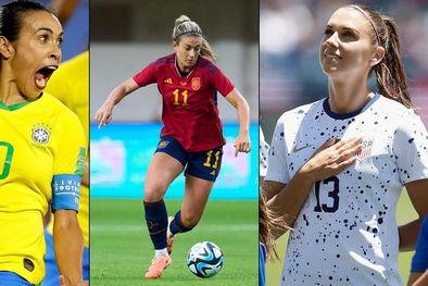 MDZol | Marta, Alex Putellas y Alex Morgan, tres de las estrellas que estarán en el Mundial. Foto: GETTY IMAGES