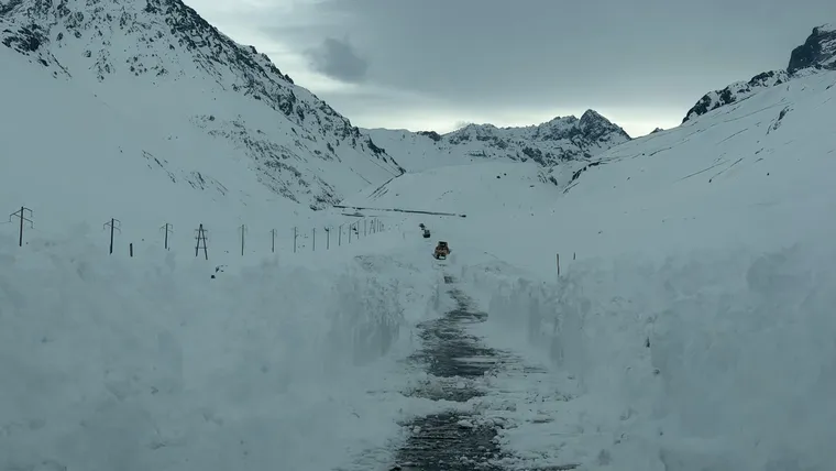 Nevadas en Alta Montaña