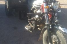 El vehículo que utilizaban los ladrones de rejas