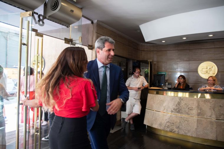 El gobernador de San Juan, Sergio Uñac, fue uno de los presentes en la reunión. Foto: Télam