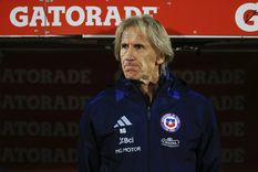 El entrenador habló ante los micrófonos tras la victoria. Foto: EFE El entrenador habló ante los micrófonos tras la victoria. Foto: EFE