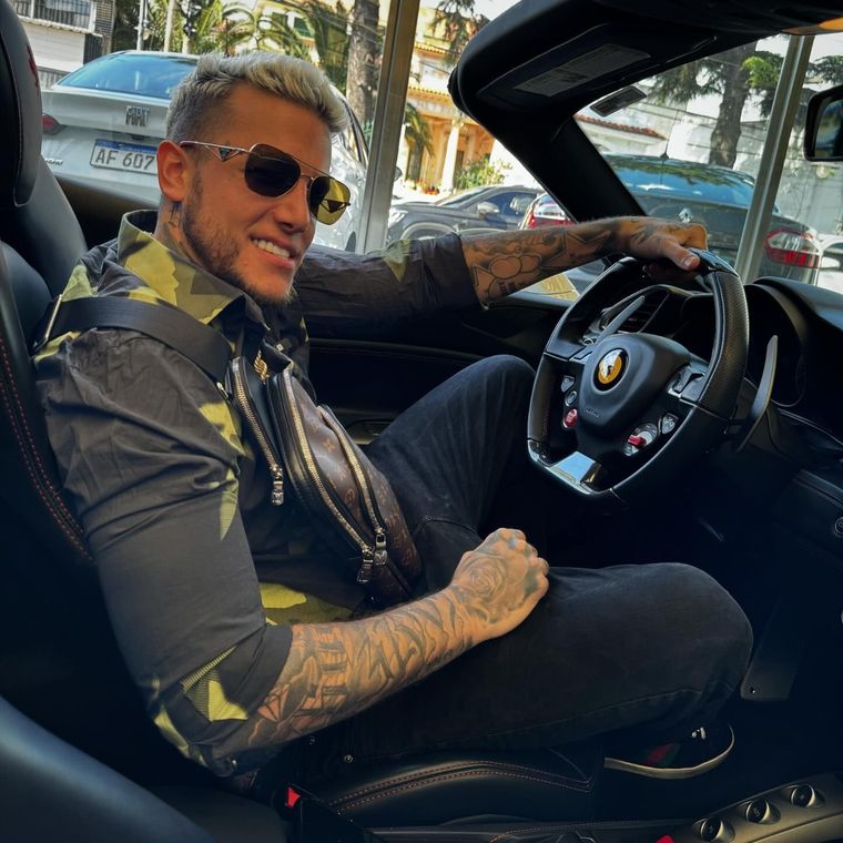 El siempre polémico Alexander Caniggia se refirió de una manera despectiva sobre la pobreza. Foto: Instagram/Alex Caniggia