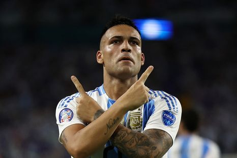 Lautaro Martínez dio el top 5 de los mejores delanteros argentinos de la historia. Lautaro Martínez dio el top 5 de los mejores delanteros argentinos de la historia.