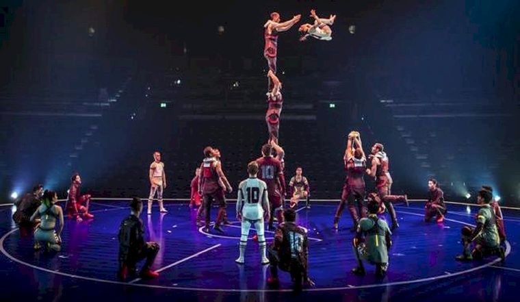 Messi10, el espectáculo homenaje al ídolo del fútbol que llega a nuestro país. Foto: Cirque Du Soleil