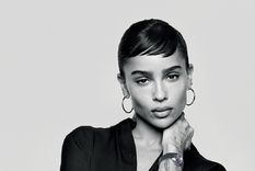 Zoë Kravitz es hija del músico Lenny Kravitz y la actriz Lisa Bonet.