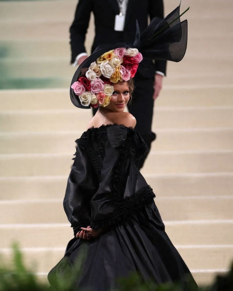 Mira quiénes fueron las famosas que más se arriesgaron sobre la alfombra roja de la MET Gala 2024 Foto: Instagram