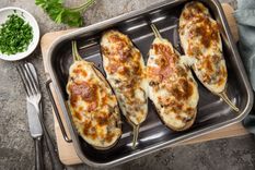 Berenjenas rellenas Una receta simple y deliciosa en pocos minutos Foto: Shutterstock