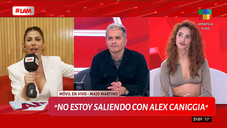 Foto: captura de pantalla TV/ América. Foto: captura de pantalla TV/ América. 