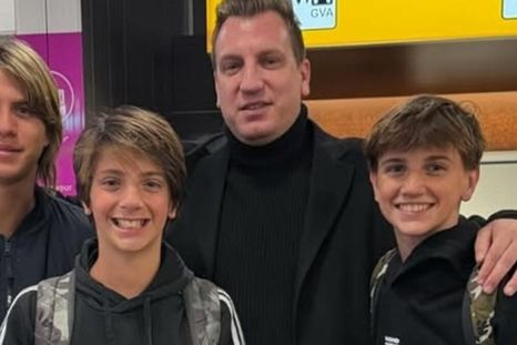 El exjugador se encontró con su expareja y habló. Créditos: Archivo MDZ El exjugador se encontró con su expareja y habló. Créditos: Archivo MDZ