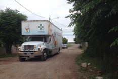 La Unidad Pediátrica Móvil y Entrelazados están brindando atención médica a los niños del barrio del Bajo Luján en Mendoza