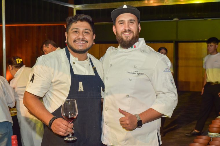 Gastón Pérez y Luan Fernández, de Auténtico. Gastón Pérez y Luan Fernández, de Auténtico.