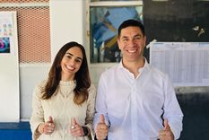 Facundo Correa Llano junto a la nueva diputada nacional Julieta Metral. El silencio se extiende a toda La Libertad Avanza.&nbsp;