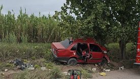 Un hombre de 32 años perdió la vida este domingo por la mañana tras colisionar contra un árbol en la localidad de Junín. Un hombre de 32 años perdió la vida este domingo por la mañana tras colisionar contra un árbol en la localidad de Junín.