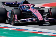 Franco Colapinto finalizó en el 10° lugar en la FP1 del GP de Barcelona.