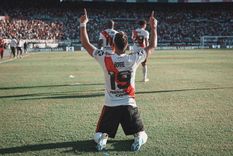 Borré, autor del primer gol millonario. (Prensa River) Foto: Prensa River