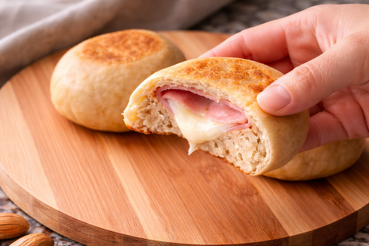 Pancitos con mozzarella y jamón fáciles, una receta irresistible Pancitos con mozzarella y jamón fáciles, una receta irresistible