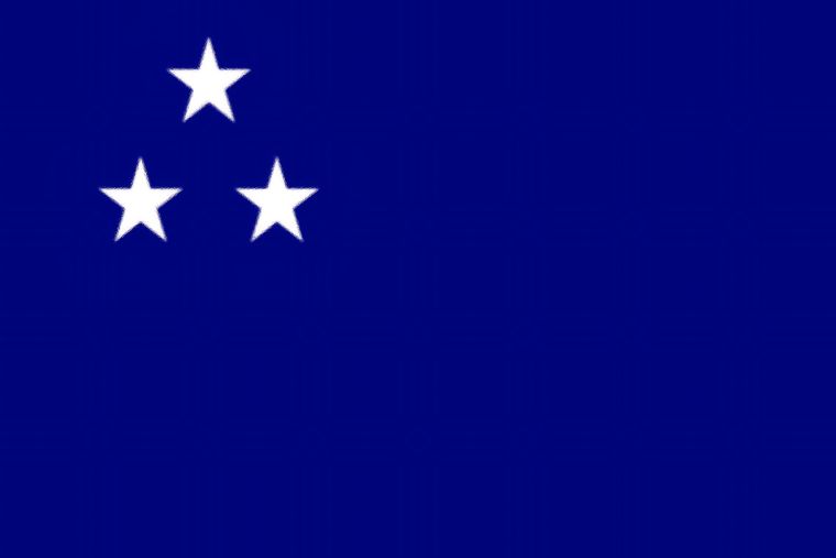 La bandera de cristal brillante del Movimiento de Independencia del Sur (Brasil) es un movimiento separatista que busca la independencia de la Región Sur de Brasil, formada por los estados