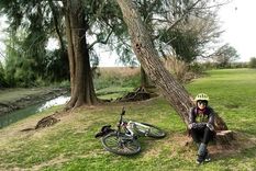 Marcela Bimonte formaba parte de un grupo de bicicleteadas Zen. Marcela Bimonte formaba parte de un grupo de bicicleteadas Zen.