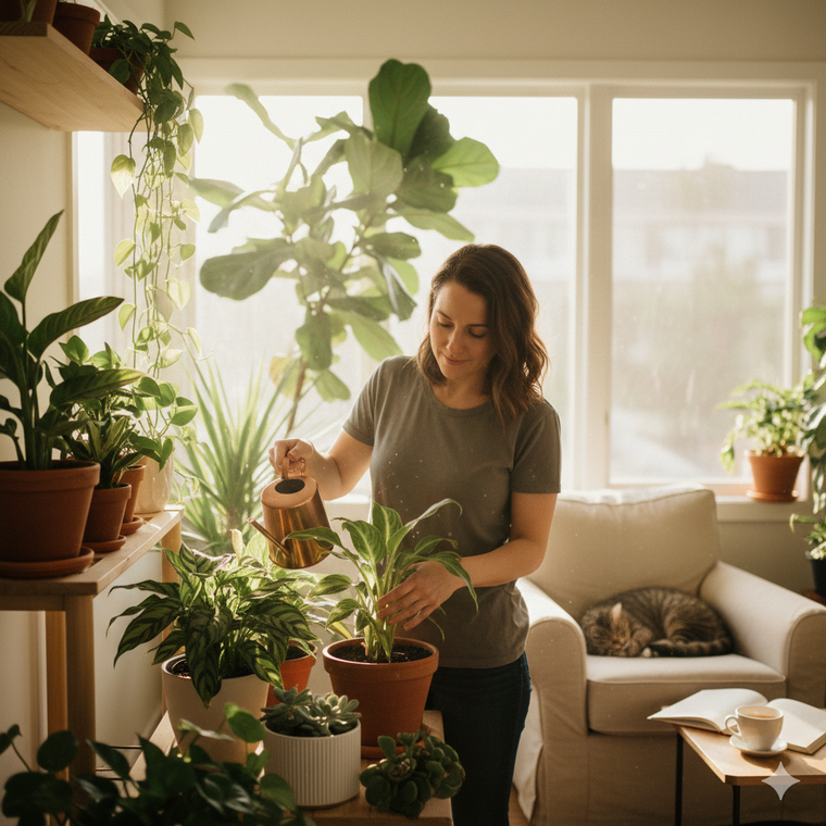 Plantas minimalistas.