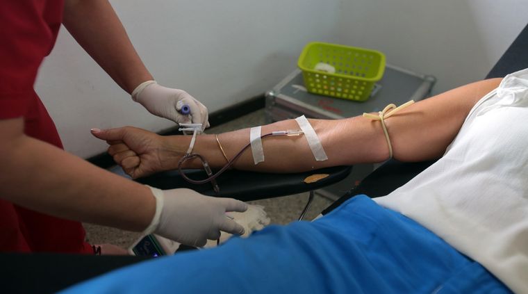 La donación de sangre puede salvar vidas. La donación de sangre puede salvar vidas.