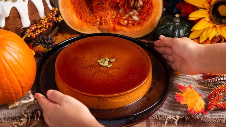 La calabaza potencia el color del flan sin usar colorantes: aporta tonos dorados intensos que lo hacen más tentador en fotos. La calabaza potencia el color del flan sin usar colorantes: aporta tonos dorados intensos que lo hacen más tentador en fotos.