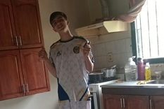 Valentino Nicolás Di Cesare Nicastro, de 15 años, es buscado intensamente.