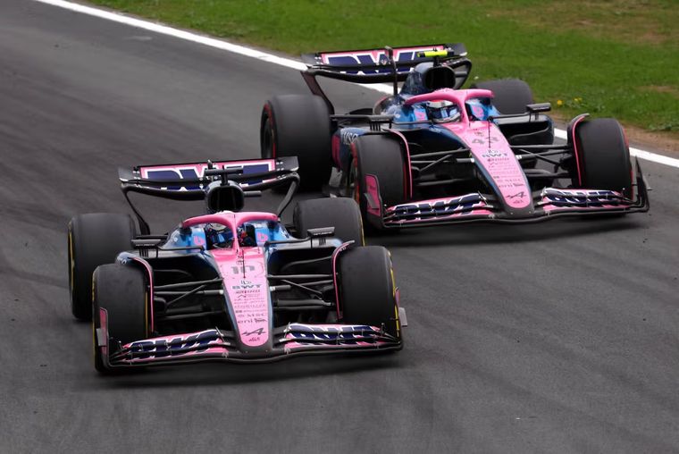 Alpine prob&oacute; el nuevo paquete de mejoras &uacute;nicamente en el auto de Pierre Gasly.