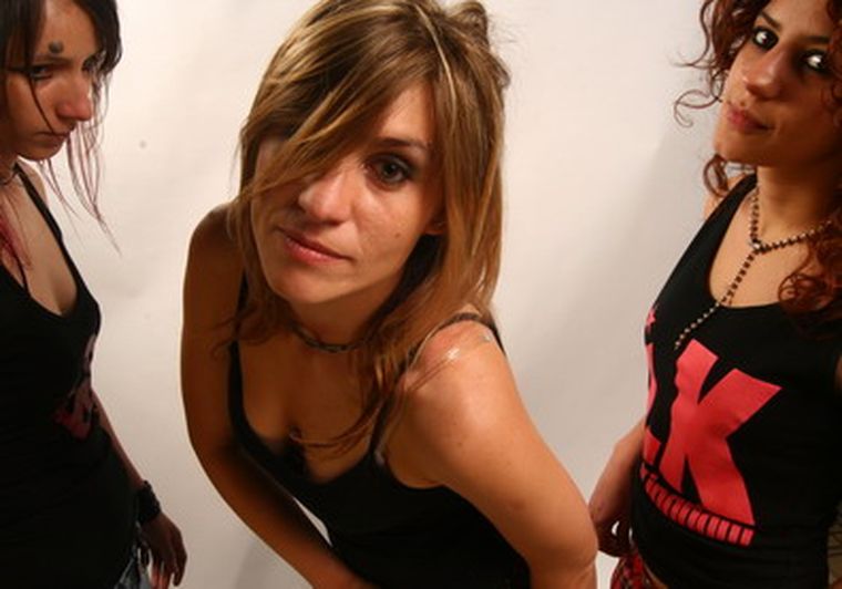 El trío de mujeres se presenta hoy en el Mendorock. Foto: Gentileza