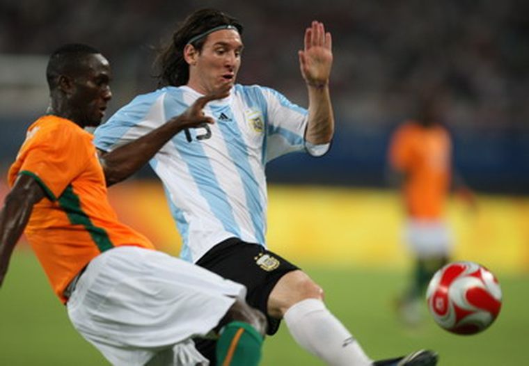 Lionel Messi fue de lo mejor en el equipo de Batista. Foto: EFE